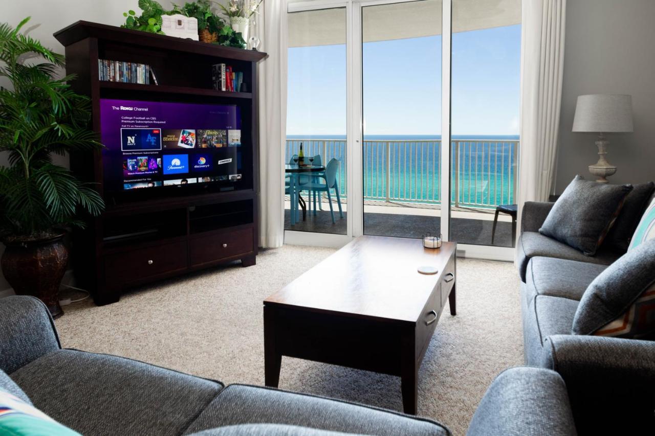 Beachfront! Master On Gulf No Resort Fees! Panama City Beach Zewnętrze zdjęcie